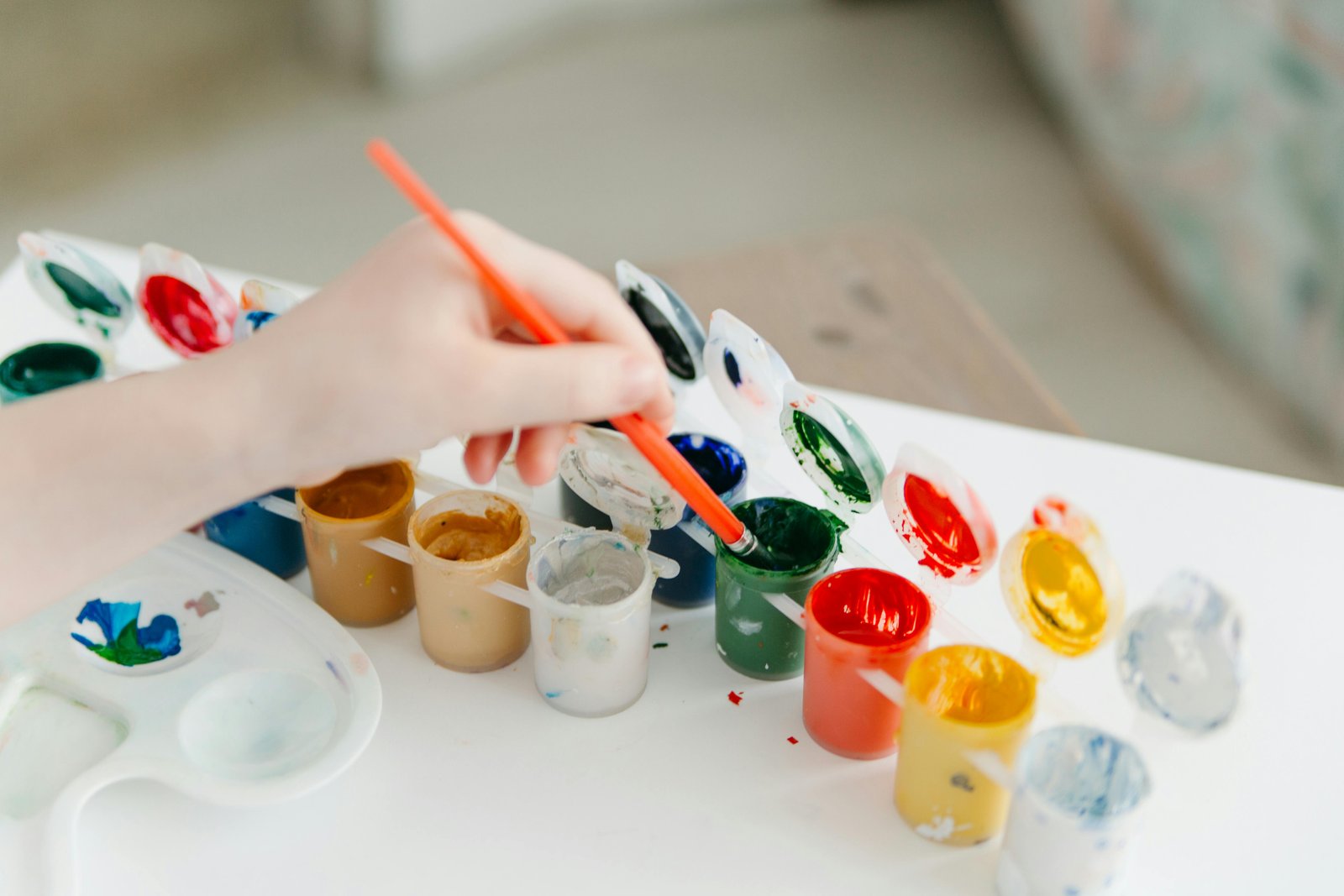 Pintura de caritas en niños